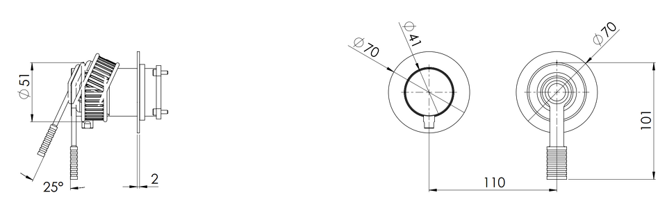 Фото №2  Смеситель для душа Remer Atelier AL93ZPWB