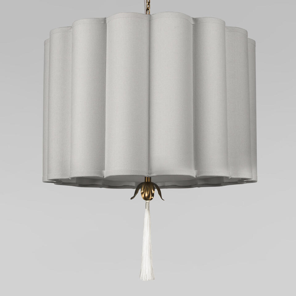 Фото №6  Подвесной светильник 10306P Grey linen Подвесной светильник LOFT IT Mellow