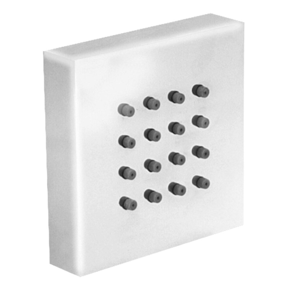Фото №6  BJ001AXX AQUAelite боковая форсунка 65x65 мм Хром, 10/01Q