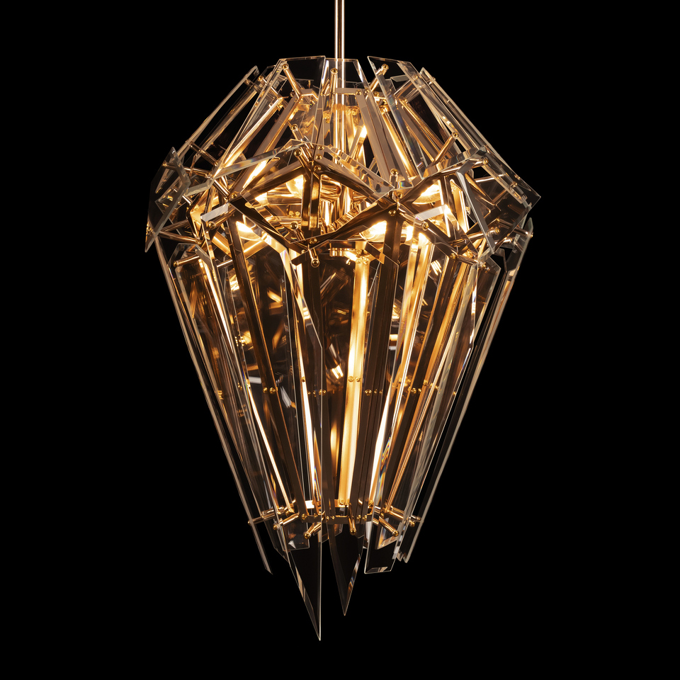 Фото №7  Подвесной светильник 10432 Clear Подвесной светильник LOFT IT Shard