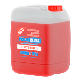 Фото Теплоноситель Primoclima Antifrost концентрат (Этиленгликоль) -65C 20 кг канистра (цвет красный)