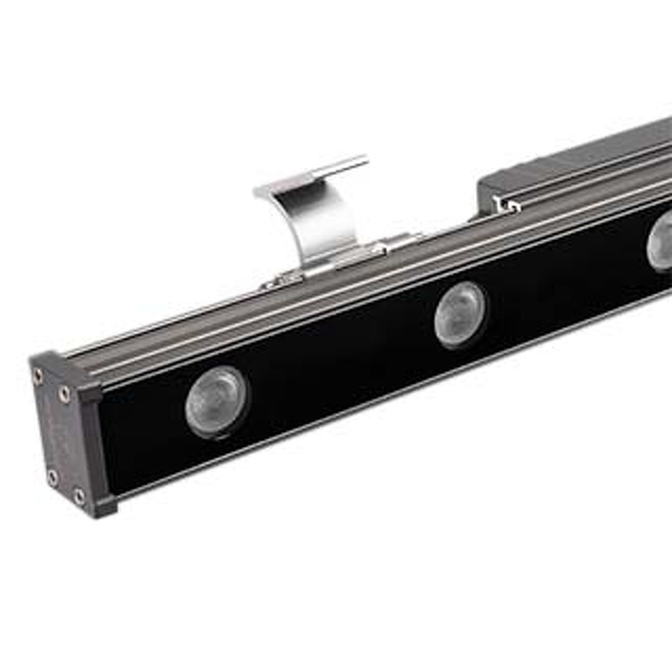 Фото №1  Arlight Линейный прожектор AR-LINE-500-6W Warm3000 (GR, 30 deg, 230V) ( IP65 Металл, 3 года)