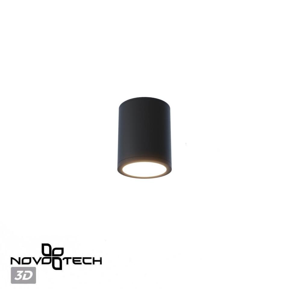 Фото №6  NOVOTECH 359535 STREET NT25 000 черный Светильник ландшафтный с переключ. цветовой температуры IP65 LED 10W 100-240V 3000К\4000К\6000К TUMBLER