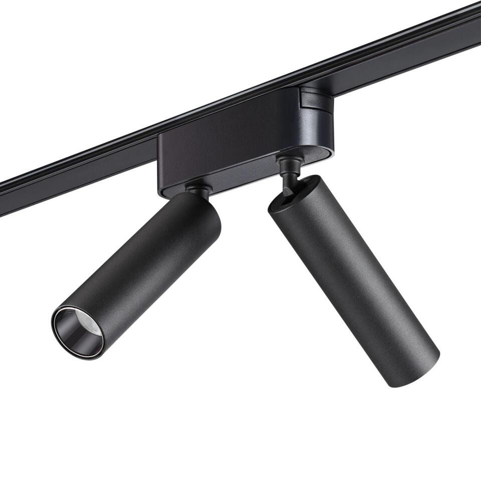 Фото №6  NOVOTECH 359252 SHINO NT23 182 черный Трековый светильник для низковольтного шинопровода IP20 LED 14W 48V 1260Лм 3000К SMAL
