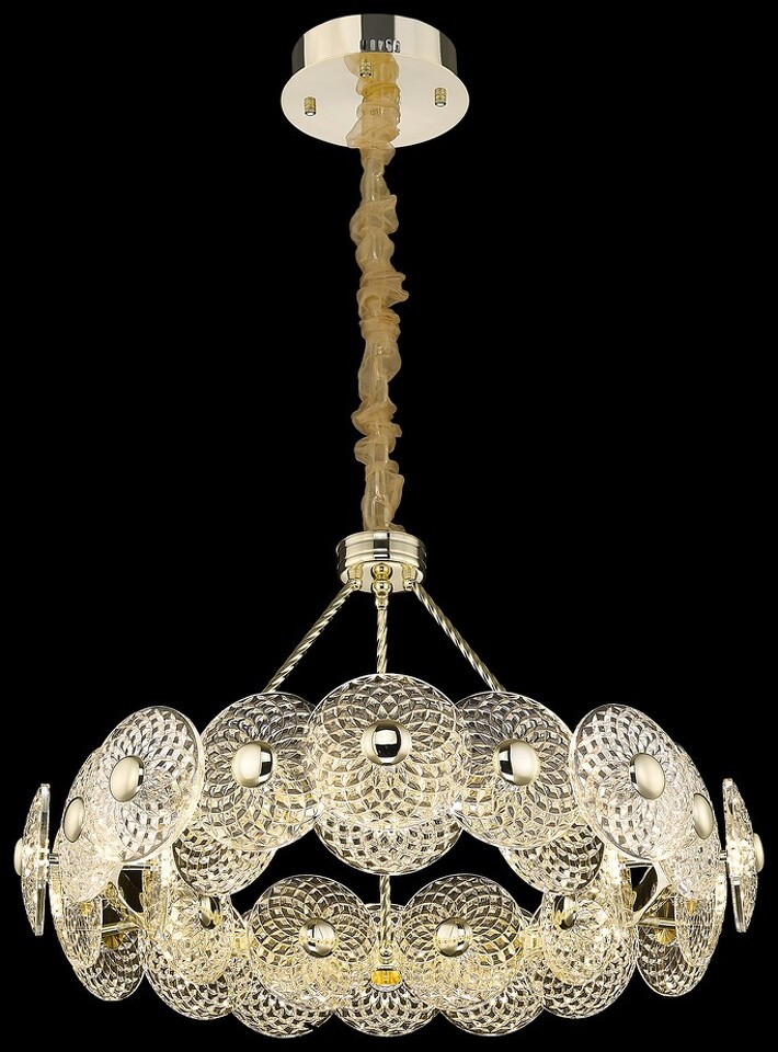 Фото №1  Подвесной светильник WE160.27.303 WERTMARK PAMELA светильник подвесной, LED, 27x3.6W, 3000K