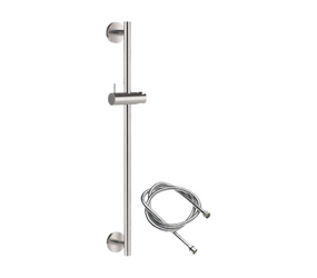 Фото Душевая стойка 66 см с шлангом Remer INOX SS317M332, нержавеющая сталь