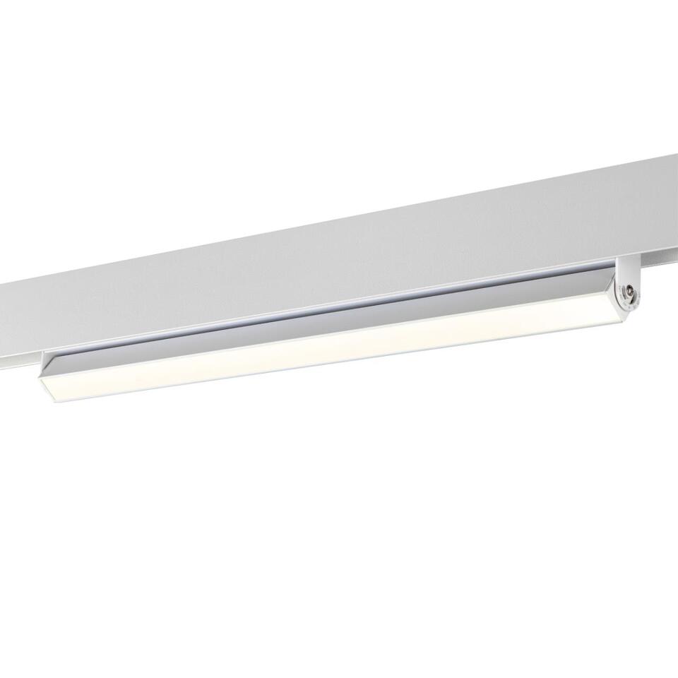 Фото №6  NOVOTECH 358540 SHINO NT21 158 белый Трековый светильник для низковольного шинопровода IP20 LED 4000K 24W 48V FLUM