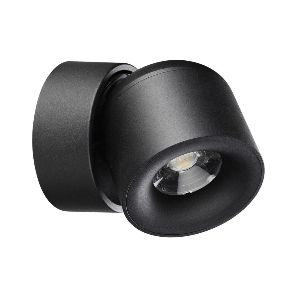 Фото №8  NOVOTECH 358809 OVER NT21 360 черный Светильник накладной светодиодный IP20 LED 10W 850Лм 4000K 220V GESSO