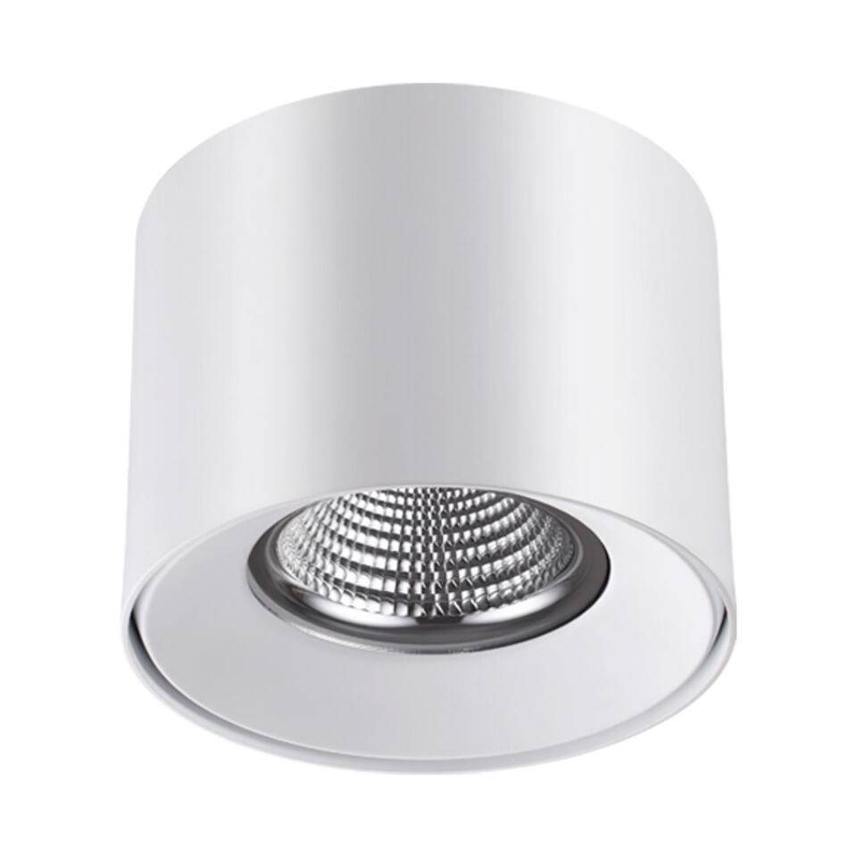 Фото №3  NOVOTECH 357957 OVER NT19 236 белый Накладной светильник IP20 LED 4000К 20W 200-260V RECTE