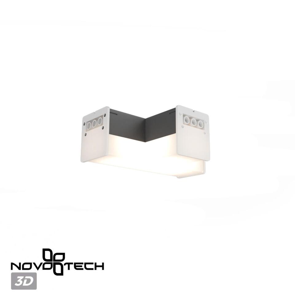 Фото №6  NOVOTECH 359115 OVER NT23 060 черный Светильник-соединитель "Т"- образный IP20 LED 10W 4000K 100-265V 900Лм BITS