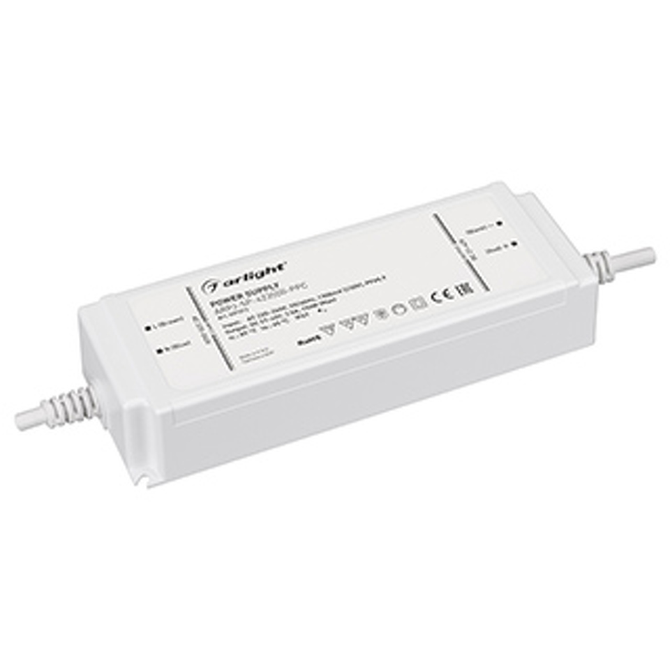 Фото №1  Arlight Блок питания ARPJ-SP-423500-PFC (150W, 27-42V, 3.5A) ( IP67 Пластик, 5 лет)