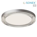 Превью фото №1  SONEX 7728/112L MITRA LED SN 541 Светильник металл/акрил/серебро/прозрачный LED 112Вт 4000K D500 IP20 INFINITA
