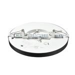 Превью фото №3  SONEX 7788/18L MITRA LED SN 537 Светильник пластик/белый/черный LED 18Вт 3000/4000/6500К D225 IP44 CCT/датчик движения NEBULA BLACK