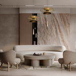 Превью фото №7  Подвесной светильник 10141B/400 Gold Подвесной светильник LOFT IT Star