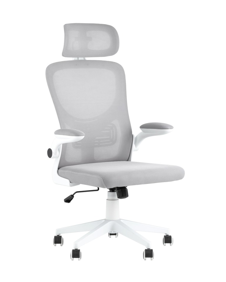 Фото №10  Кресло Кресло офисное TopChairs Airone белый