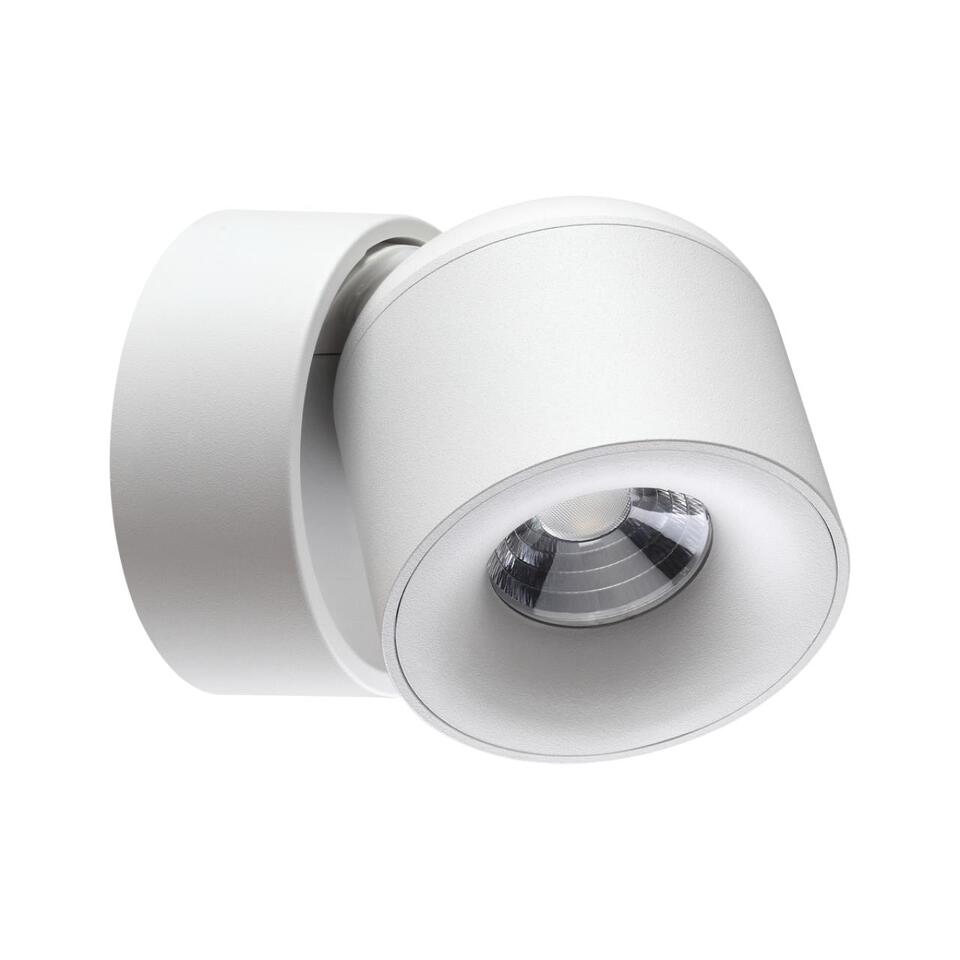 Фото №8  NOVOTECH 358808 OVER NT21 360 белый Светильник накладной светодиодный IP20 LED 10W 850Лм 4000K 220V GESSO