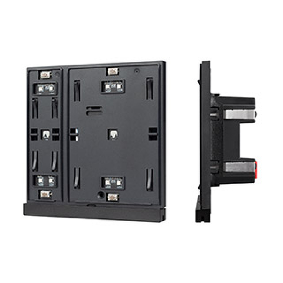 Фото №1  IARL INTELLIGENT ARLIGHT Механизм панели KNX-302-22-IN Black (Bus) ( IP20 Пластик, 2 года)