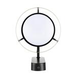 Превью фото №5  LUMION 8232/1WY УЦЕНКА(НЕВОЗВРАТНЫЙ ТОВАР) COMFI LN25 000 черный/прозрачный, металл/стекло Бра LED GX70 1*10W 220V NATALINA