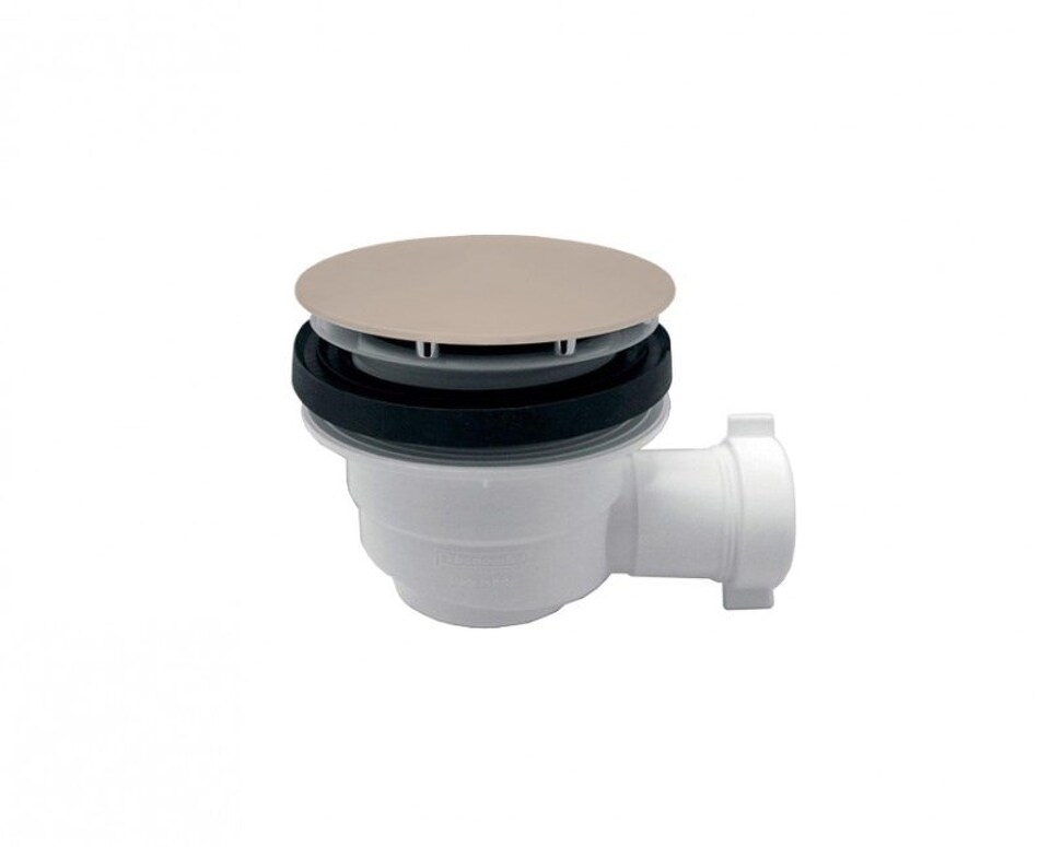 Фото №3  SCPD90CXX Althea сифон для душевого поддона  Матовый бежевый Plus-Ton®