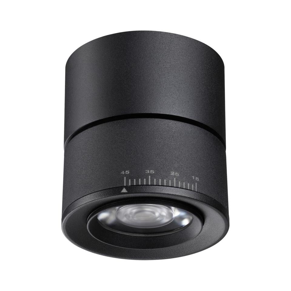 Фото №9  NOVOTECH 358946 OVER NT22 362 черный Светильник накладной светодиодный IP20 LED 4000К 18W 220V EDDY