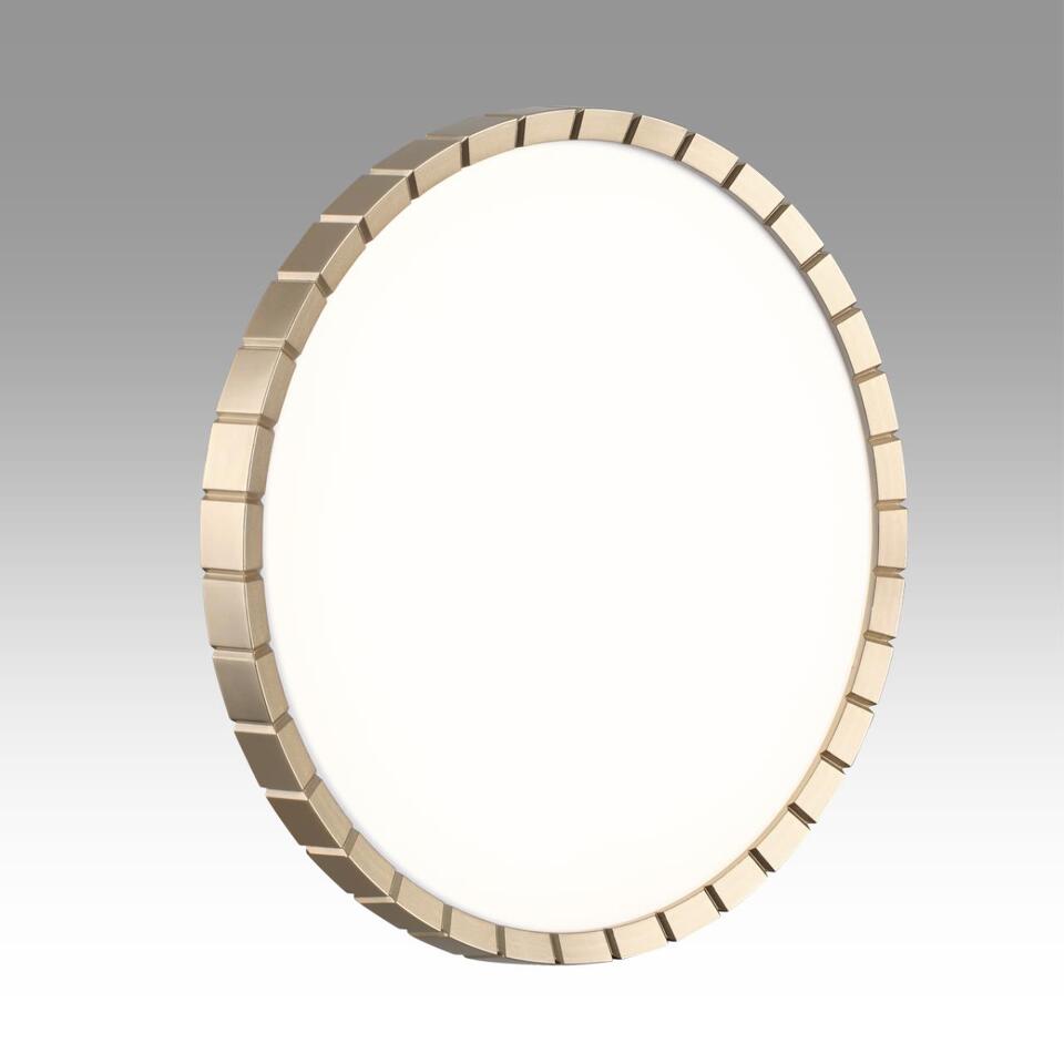 Фото №5  SONEX 7648/DL PALE SN 142 Светильник пластик/белый/золотой LED 48Вт 4000К D385 IP43 ATABI GOLD