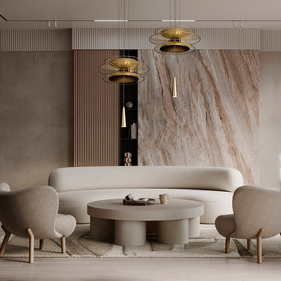 Фото №7  Подвесной светильник 10141B/600 Gold Подвесной светильник LOFT IT Star