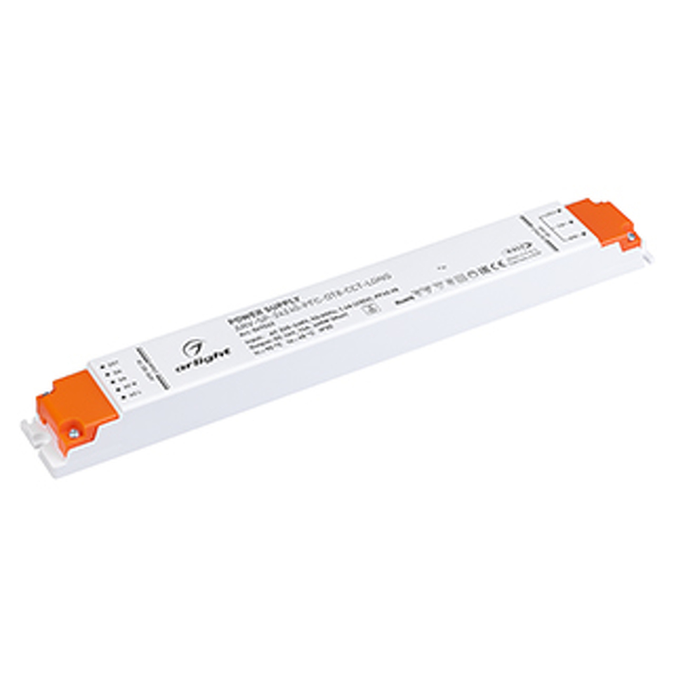 Фото №1  Arlight Блок питания ARV-SP-24240-PFC-DT8-CCT-LONG (24V, 10A, 240W) ( IP20 Пластик, 5 лет)