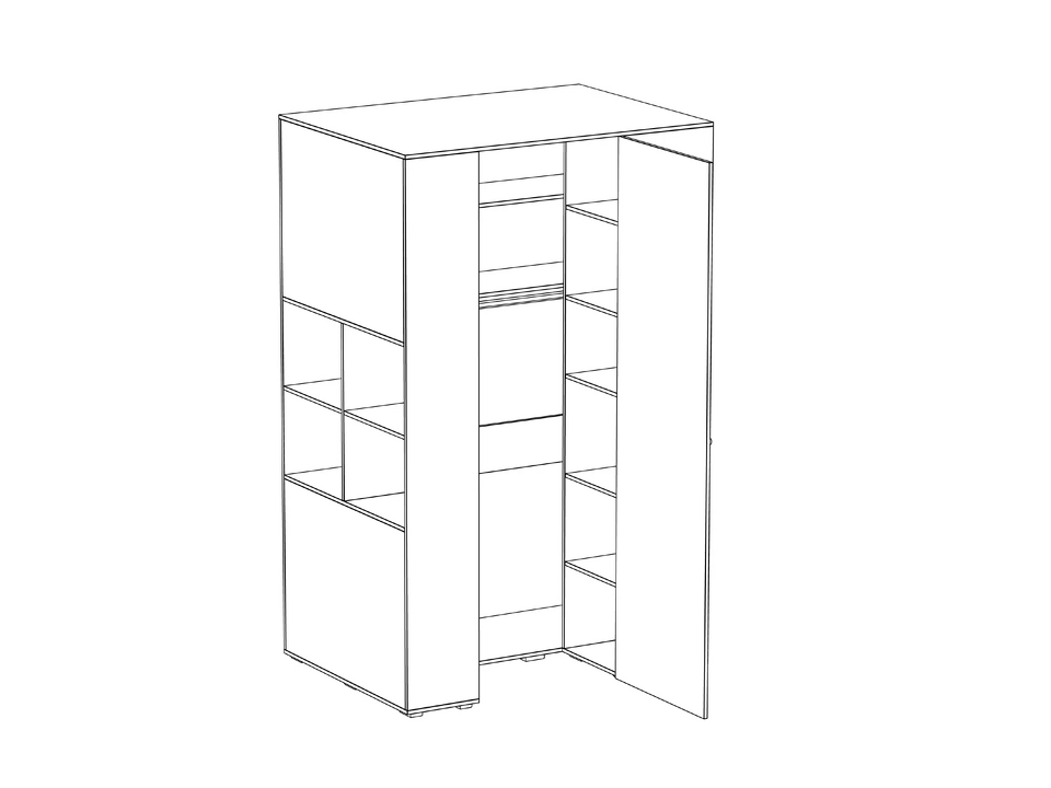 Фото №6  Шкаф OGOGOHOME Шкаф-гардероб Play