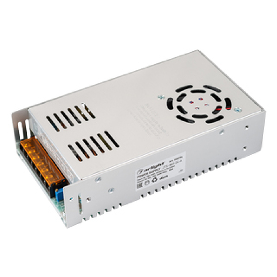 Фото №1  Arlight Блок питания JTS-360-24-A (0-24V, 15A, 360W) ( IP20 Сетка, 2 года)