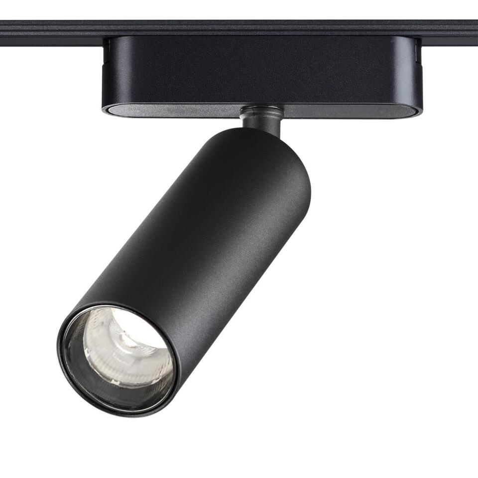 Фото №5  NOVOTECH 359090 SHINO NT23 184 черный Трековый светильник для низков шинопровода IP20 LED 4000K 15W 48V 1275Лм SMAL