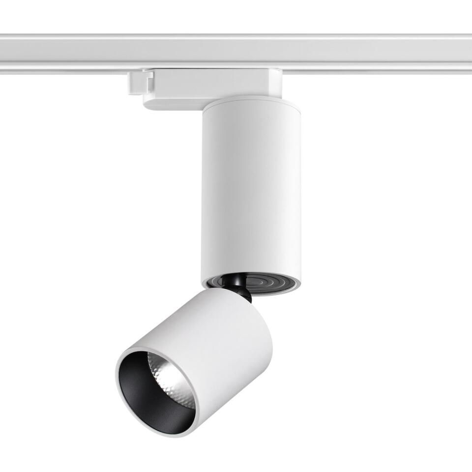 Фото №9  NOVOTECH 359320 PORT NT24 210 белый Светильник трековый однофазный трехжильный IP20 LED 10W 85-265V 3000K 1100Лм TUBO