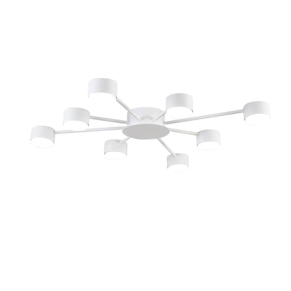 Фото №6  Люстра LUMION 8343/8C COMFI LN26 252 белый, металл Люстра GX53 LED 8*7W 220V TORINA