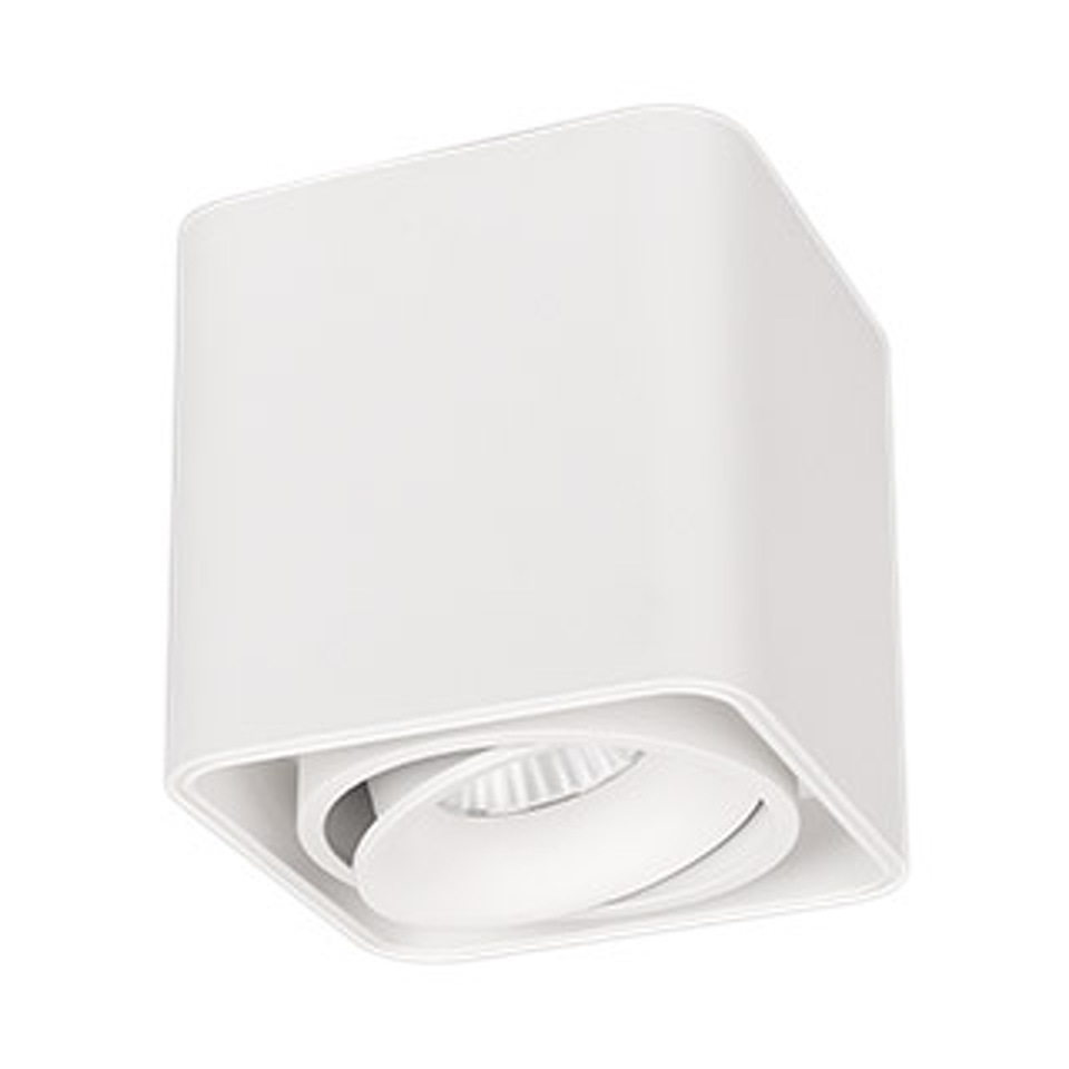 Фото №1  Arlight Светильник SP-CUBUS-S100x100-8W Warm3000 (WH, 45 deg, 230V) ( IP20 Металл, 3 года)