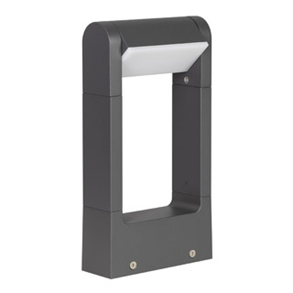 Фото №1  Arlight Светильник LGD-PATH-FRAME-ROTARY-H300-6W Warm3000 (GR, 111 deg, 230V) ( IP65 Металл, 3 года)