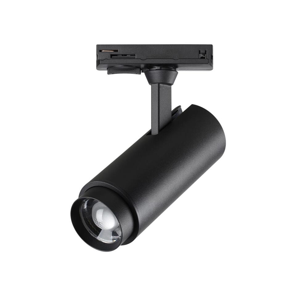 Фото №8  NOVOTECH 359027 PORT NT23 198 черный Однофазный двухжильный трековый светильник с перекл. цв.температуры,мощности IP20 LED 3000К\4000К\6000К 5W/9W/13W 220V NAI