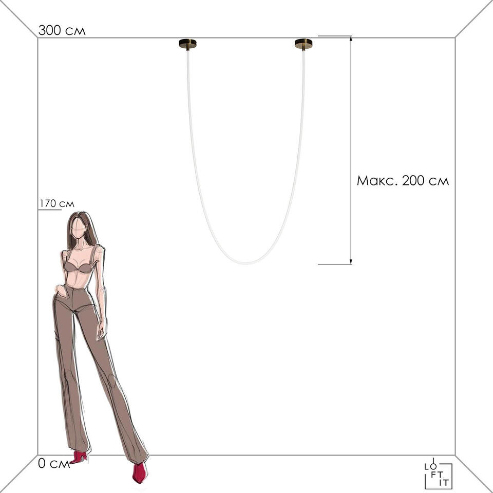 Фото №9  Подвесной светильник 10230/4000 Подвесной светильник LOFT IT Lori