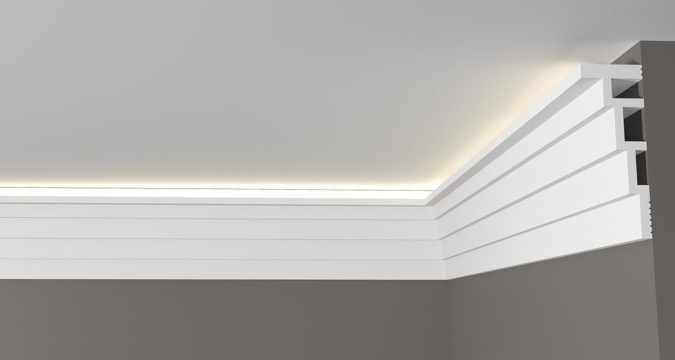 Фото №7  Карниз Decor-dizayn DD514/Карниз (120х43х2000мм)/9, шт