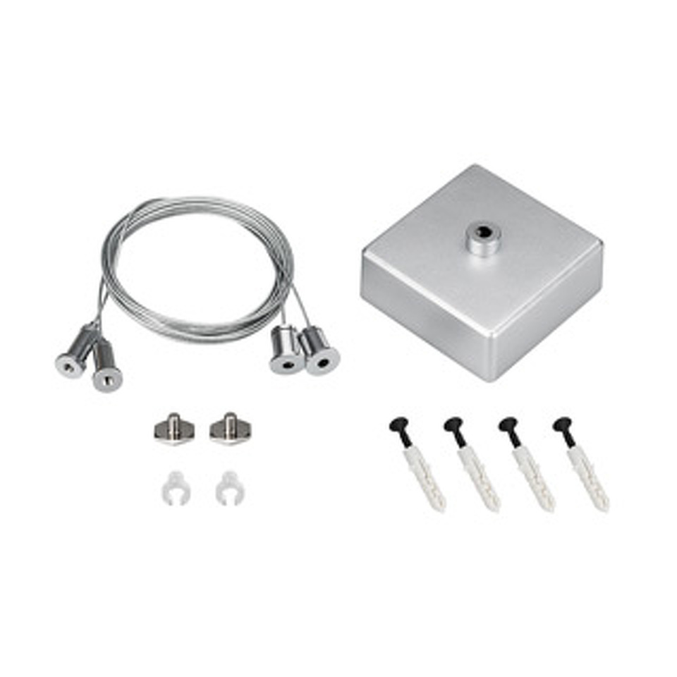 Фото №1  Arlight Подвес S2-LINE 2x2m Set (Silver Box, Pad 15x2mm) ( Металл)