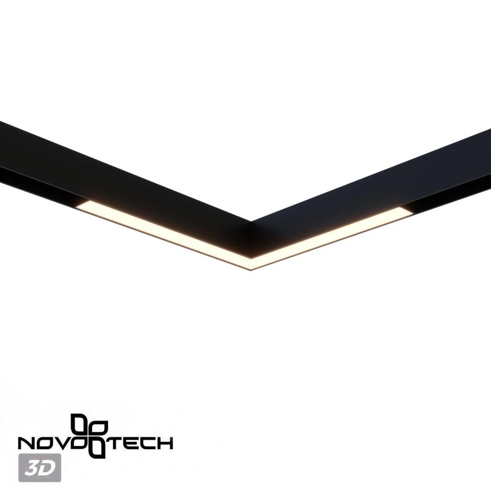 Фото №8  NOVOTECH 359944 PORT NT25 212 черный Трековый светильник с переключ. цв. темпер. IP20 LED 20W 3000К\4000К\6000К 90-240V VECTOR