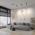 Превью фото №3  NOVOTECH 358987 OVER NT22 330 бронза светлая/черный Светильник светодиодный накладной IP20 LED 4000K 15W 220V ALBA