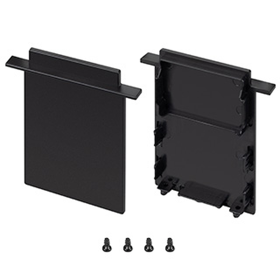 Фото №1  Arlight Заглушка SL-LINIA52-3L-F-HIGH BLACK глухая ( Пластик)