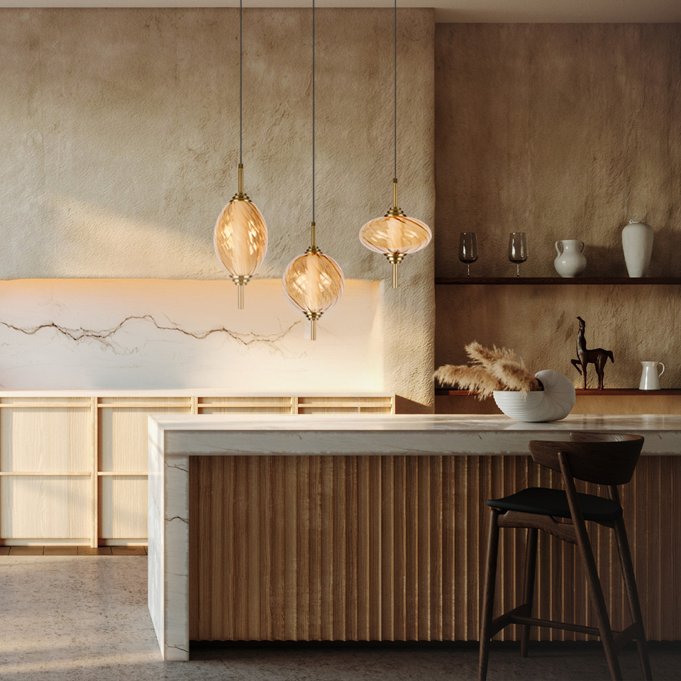 Фото №9  Подвесной светильник 10421/B Amber Подвесной светильник LOFT IT Helix