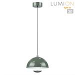 Превью фото №1  Подвесной светильник LUMION 6569/6L LEDIO LN26 402 белый/серый, хром/металл, акрил/ Подвес  3000/4000/6000К LED 6W 220V GLOBE