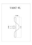 Превью фото №10  Настенный светодиодный светильник Moderli V4087-WL True