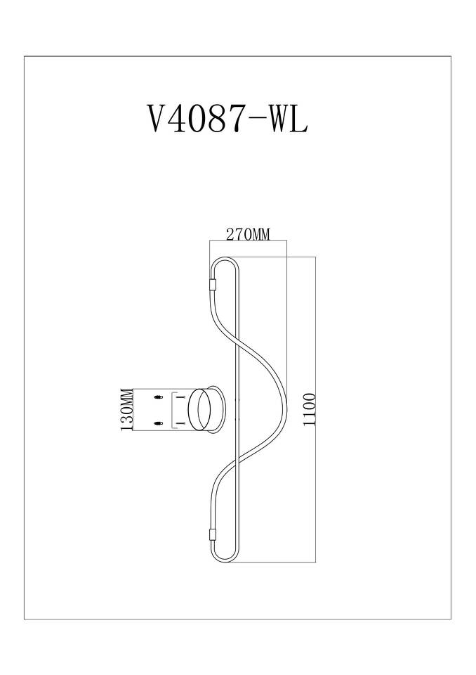 Фото №10  Настенный светодиодный светильник Moderli V4087-WL True