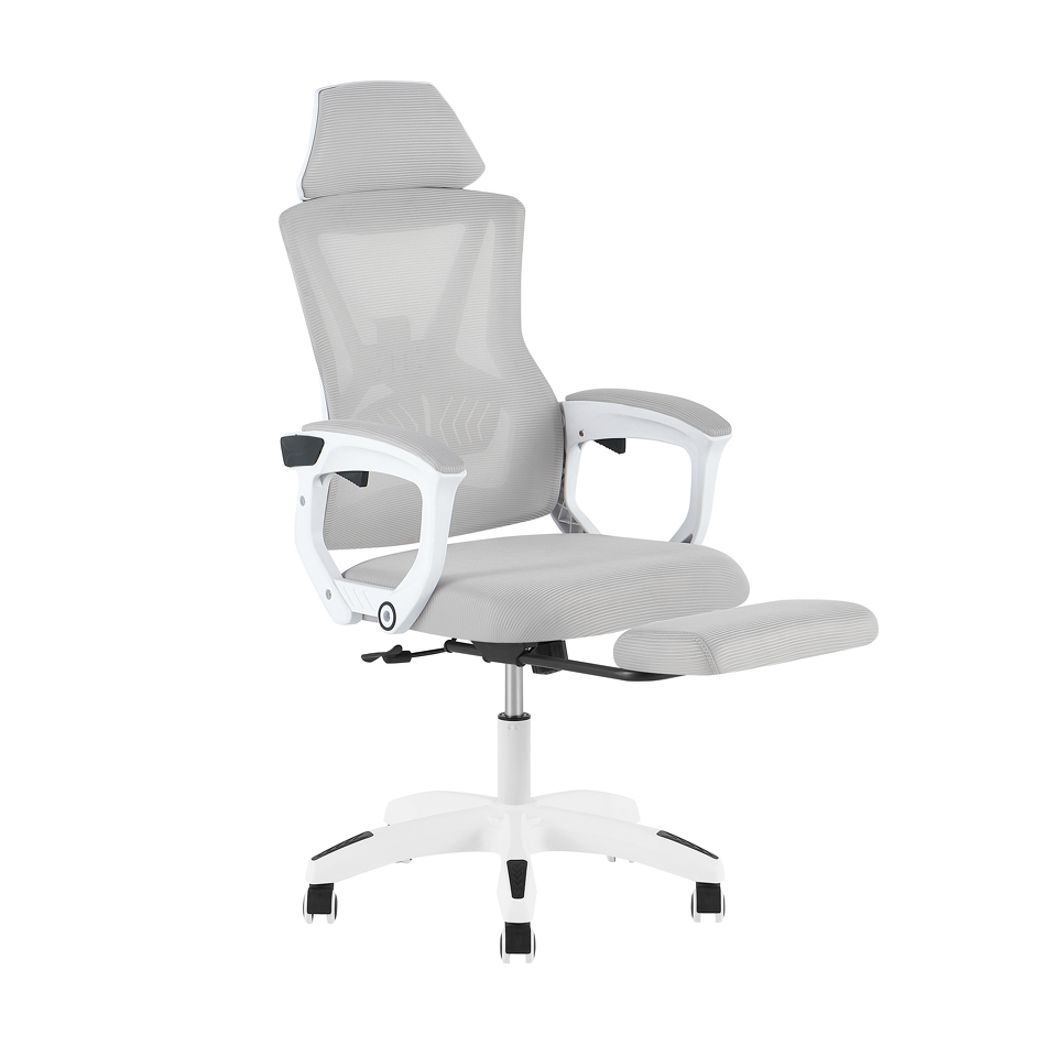 Фото №5  Кресло офисное TopChairs Vecto серый