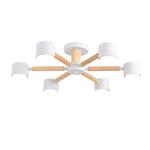 Превью фото №6  LUMION 8306/6C COMFI LN26 333 белый, дерево/металл Светильник потолочный GX53 LED 6*7W 220V VUDI