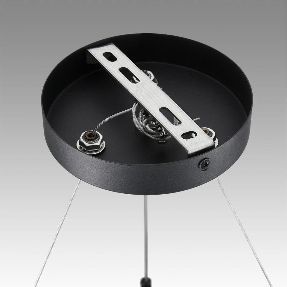 Фото №8  Подвесной светильник LUMION 8242/9 COMFI LN26 245 черный металл Светильник подвесной LED GX53 8*7W 220V LUAZANA