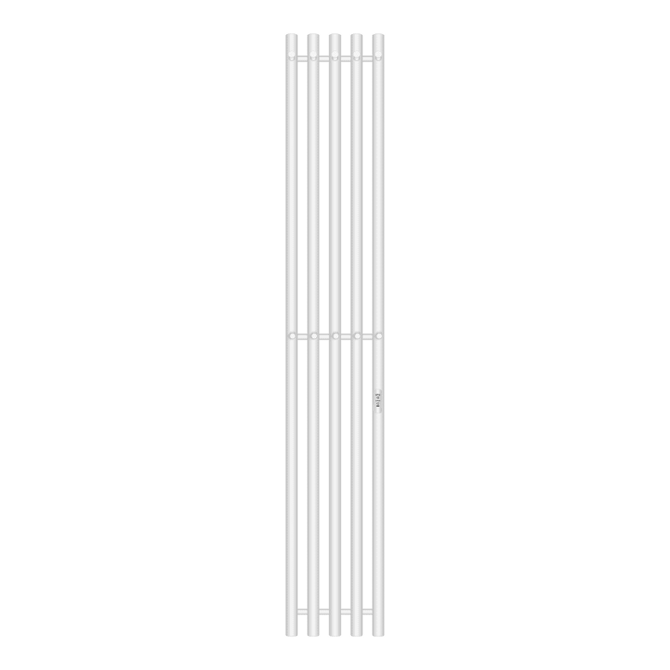 Фото №1  Полотенцесушитель Полотенцесушитель электрический Primoclima Sol R C E White 150*24 5