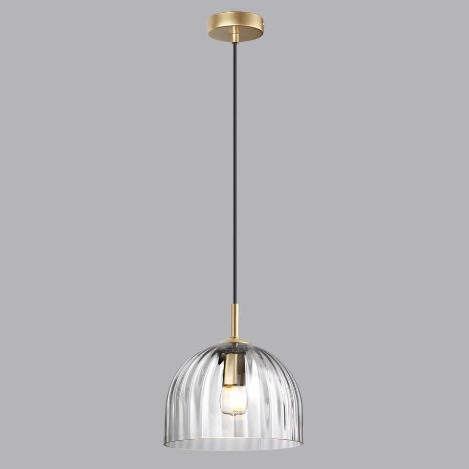 Фото №3  Подвесной светильник LUMION 6551/1 SUSPENTIONI LN26 387 матовое золото Подвес E14 1*40W 220V ELLIE